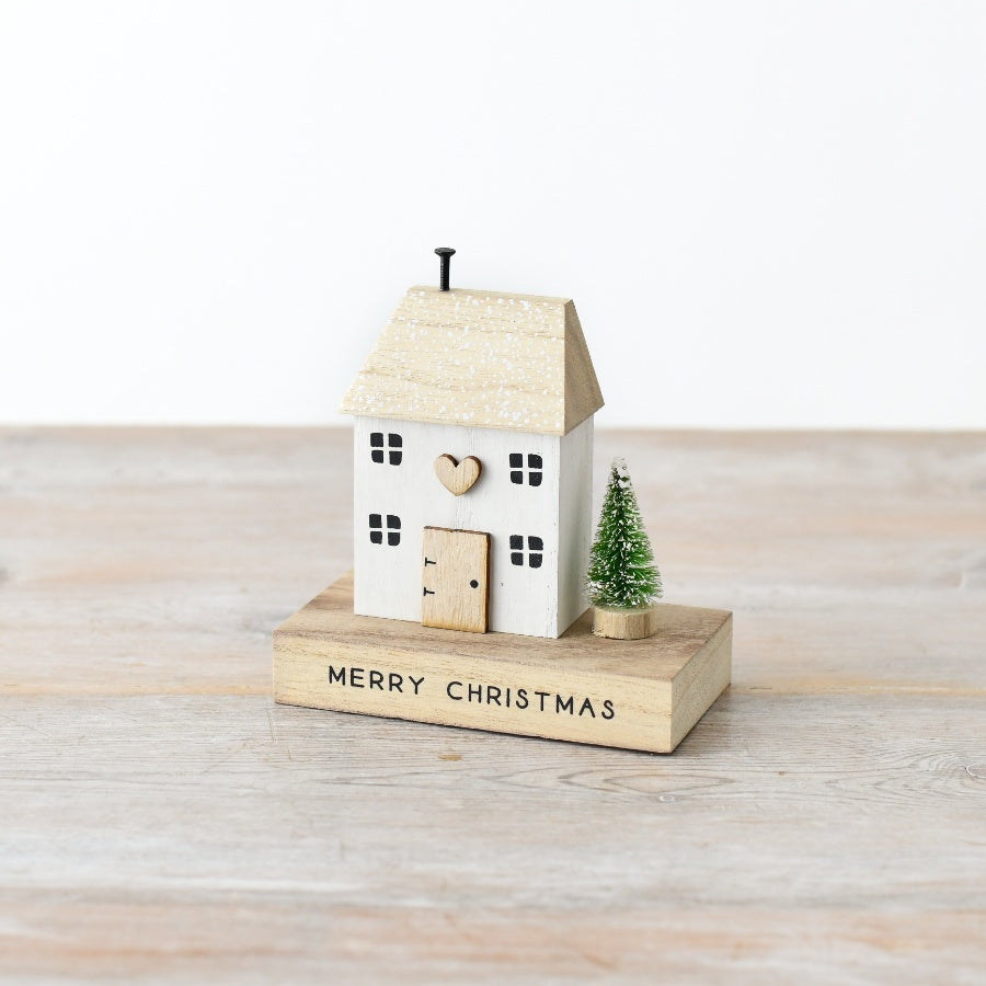 Merry Christmas Wooden House