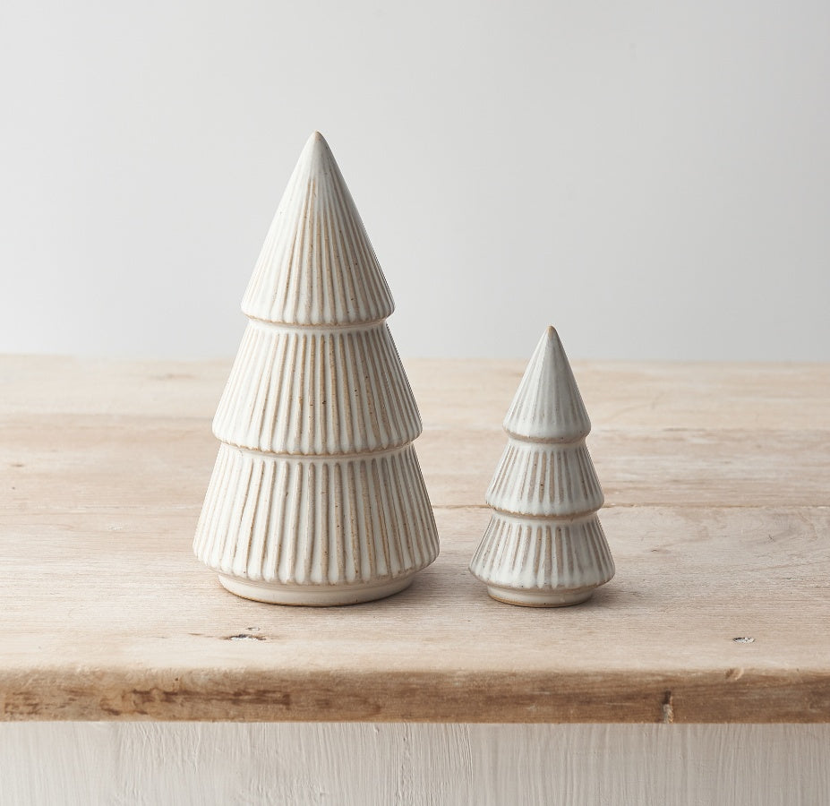 Stripe Natural Tree Ornament