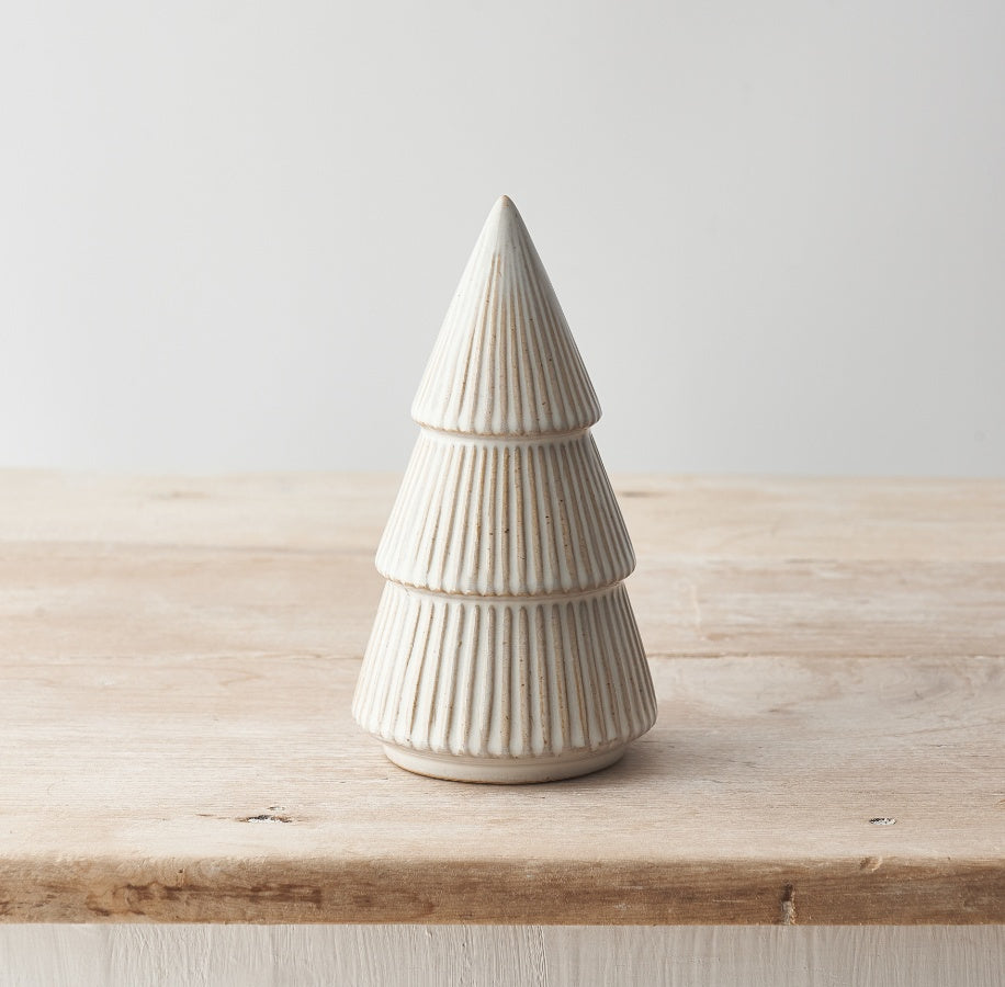 Stripe Natural Tree Ornament