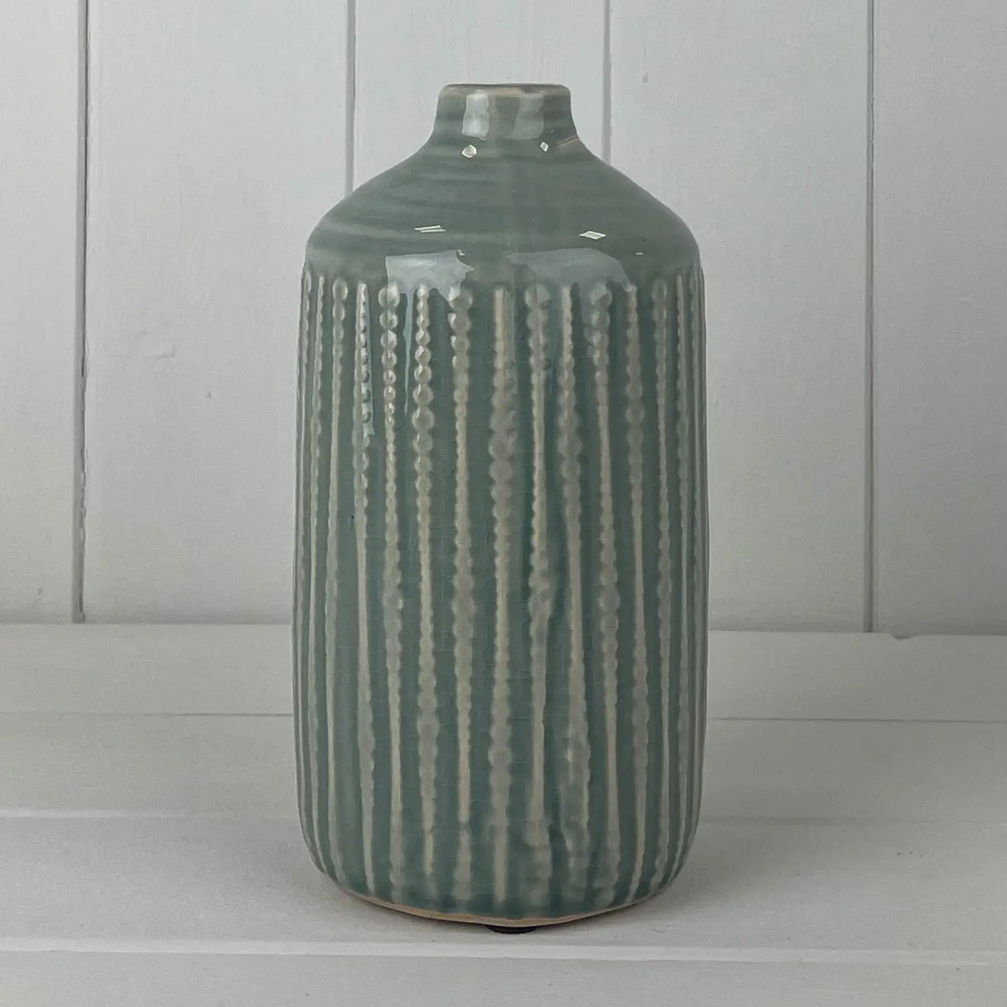 Sage Green Flower Vase