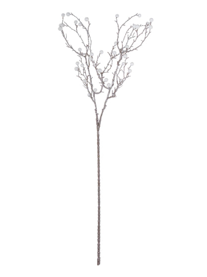 Festive Pearl Decorative Spray