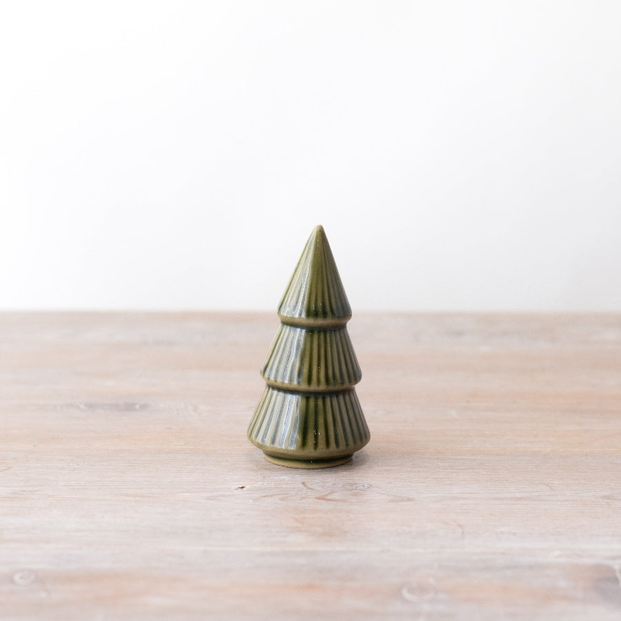 Green Glaze Christmas Tree