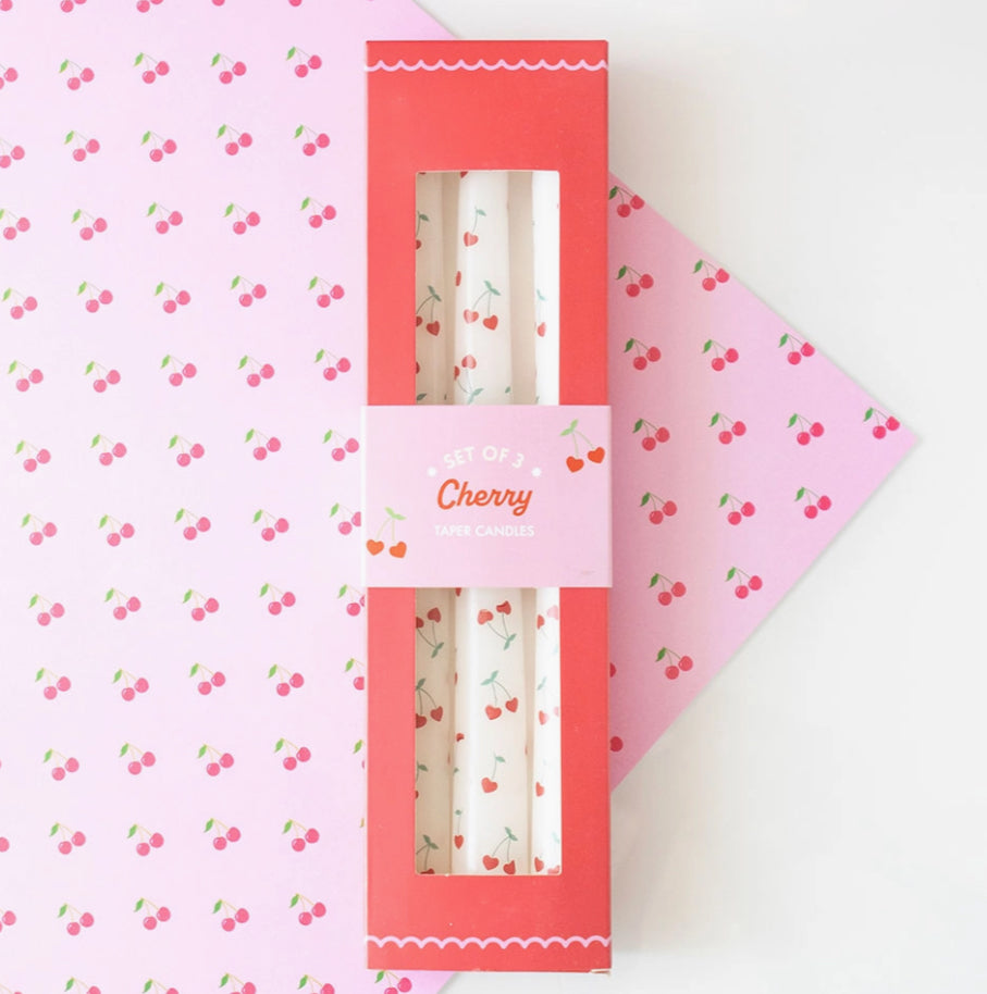 Set Of Three Taper Candles