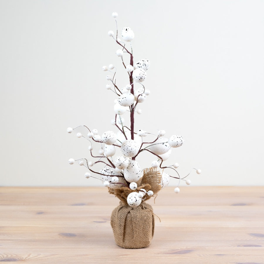 White Easter Egg Tree