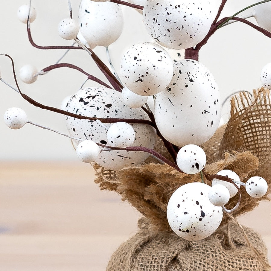 White Easter Egg Tree