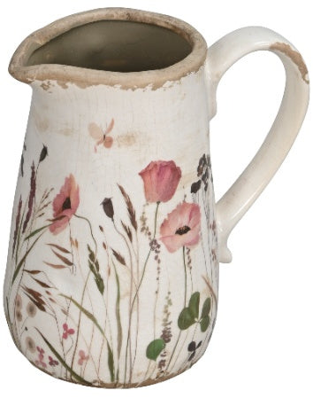 Poppy Flower Jug