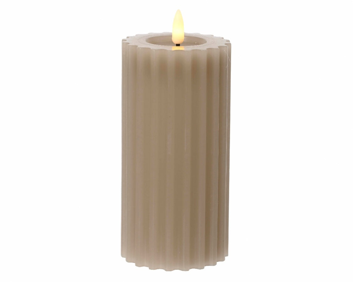 Natural Wax Look LED Candle