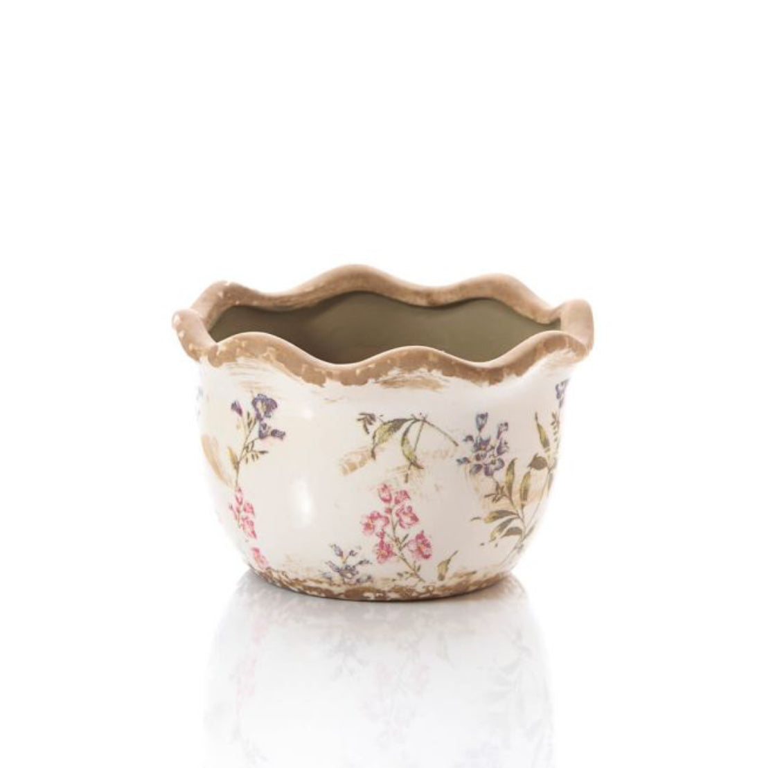 Ceramic Scallop Planter