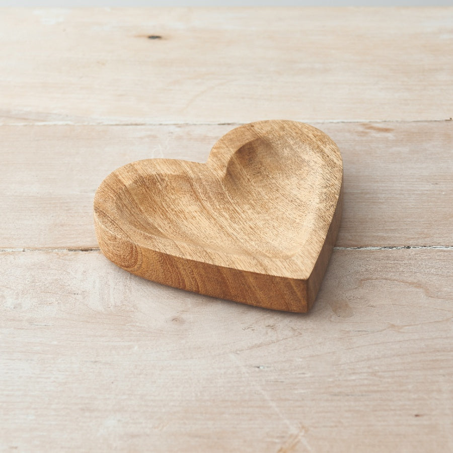 Natural Wooden Heart
