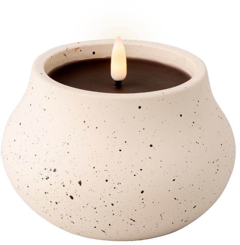 Speckled Outdoor LED Candle
