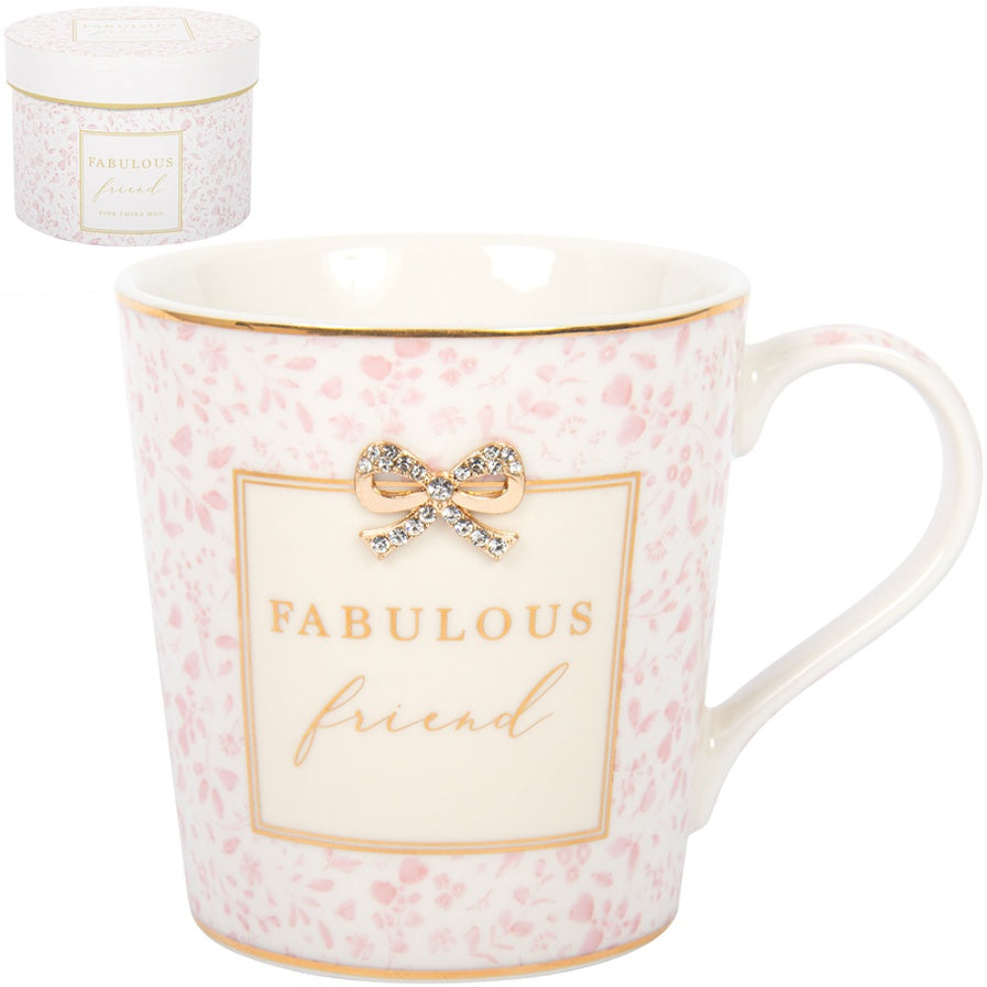 Fabulous Friend Floral Mug
