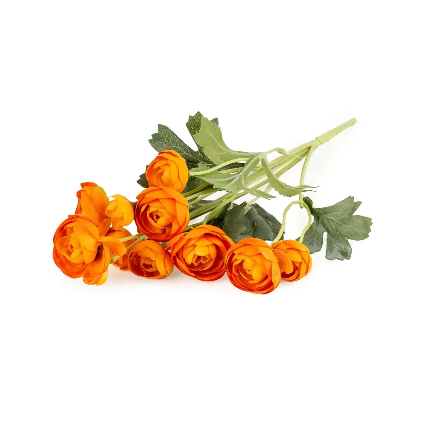 Orange Camellia Spray