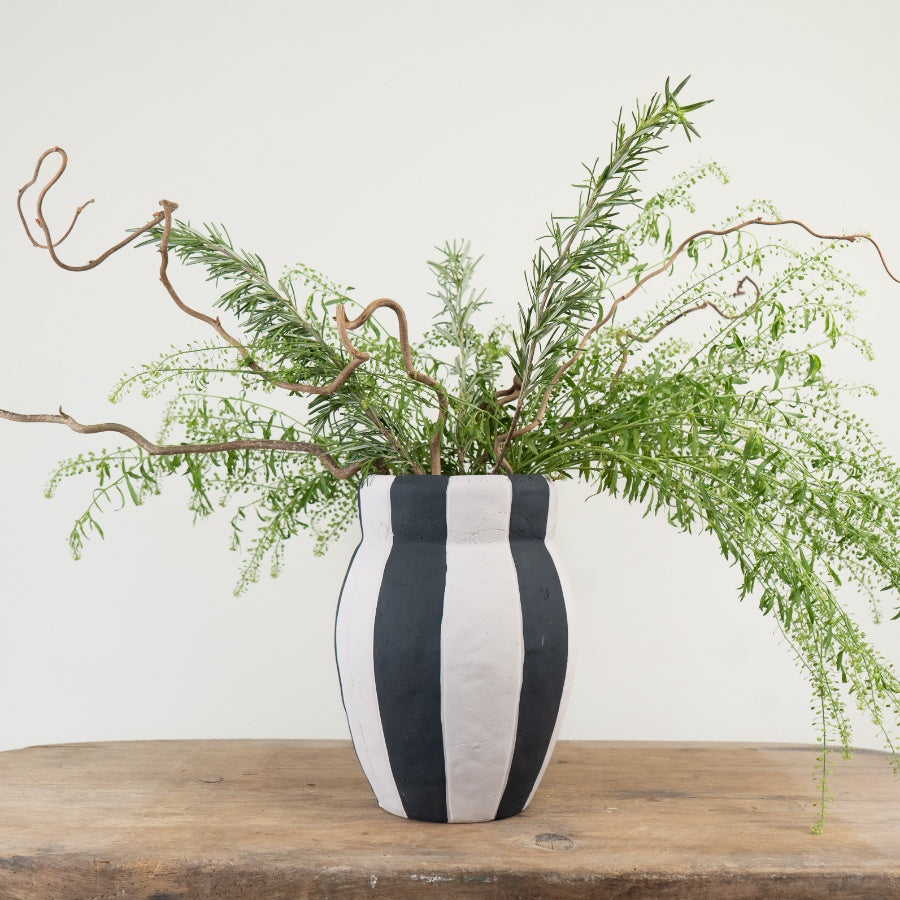 Kate Striped Vase