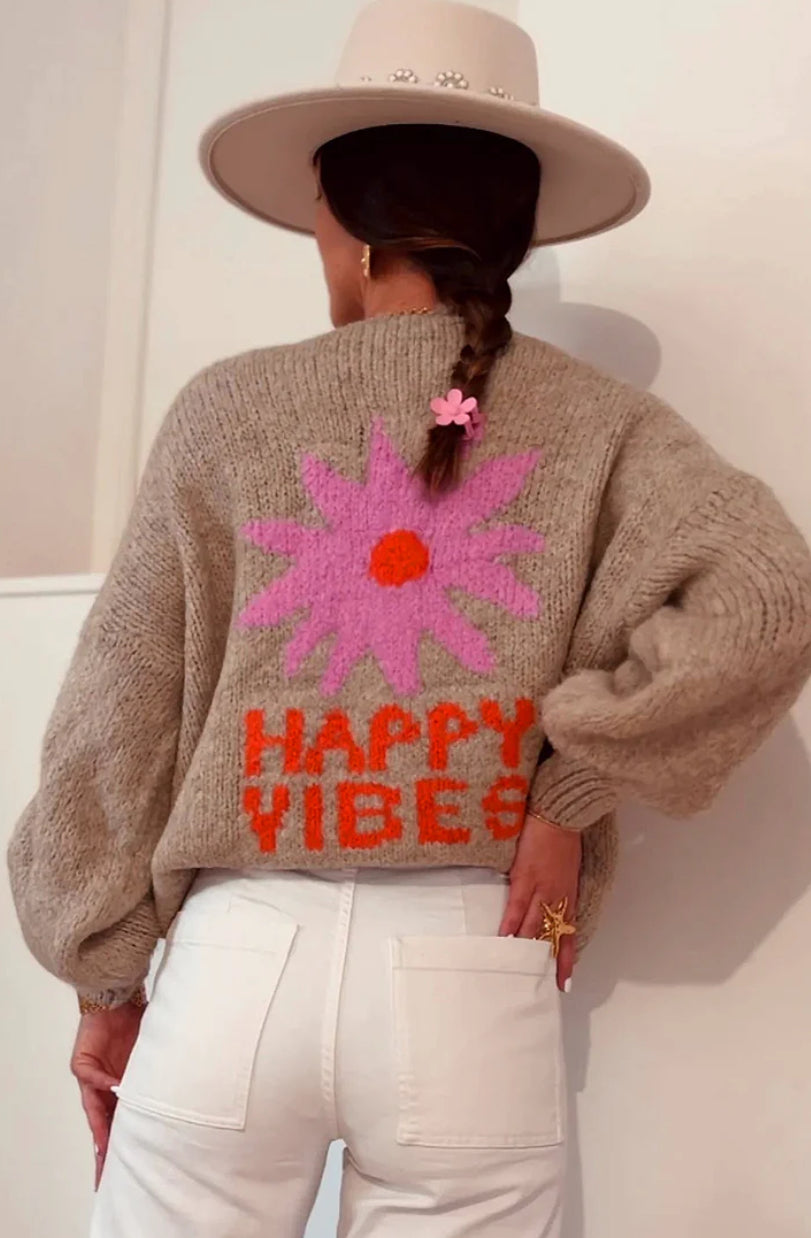 Happy Vibes Cardigan