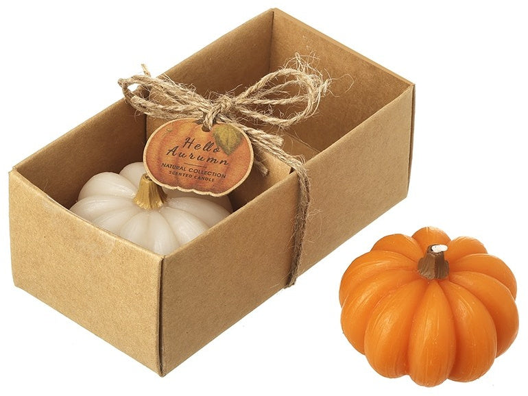 Pumpkin Candle Set