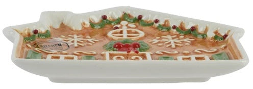 Gingerbread House Plate