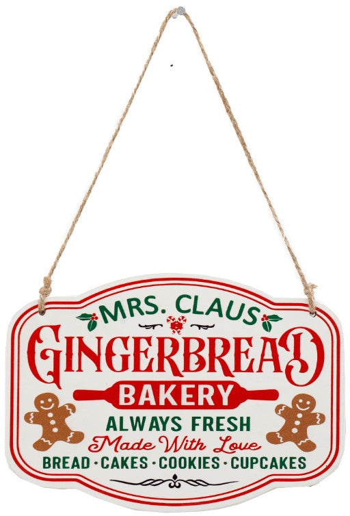 Gingerbread Bakery Sign