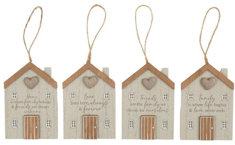 Wooden House Hanger