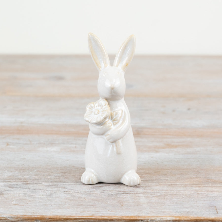 Rabbit With Flower