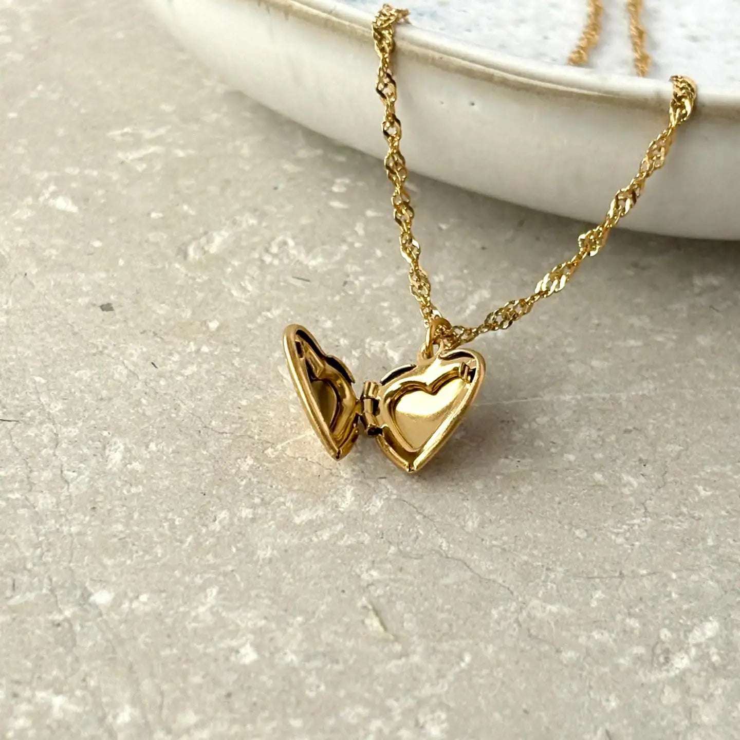 Heart Locket Necklace