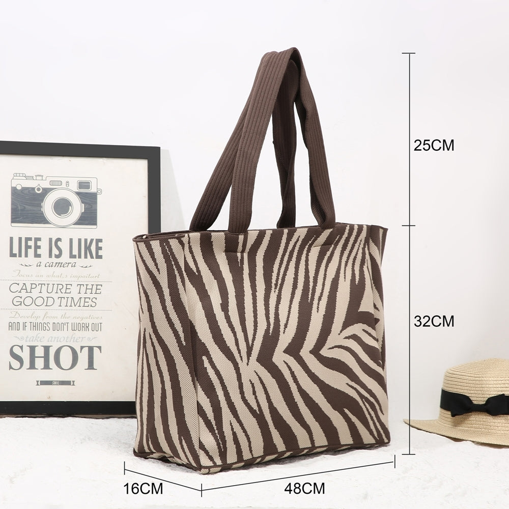 Zebra Tote Bag