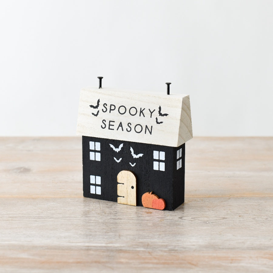 Spooky Season Wooden House