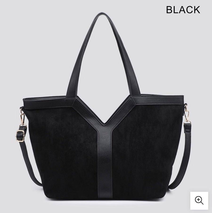 Y Suede Bag