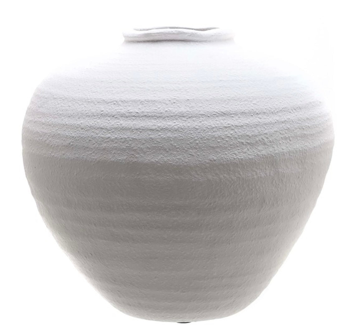Penelope Vase Matt White