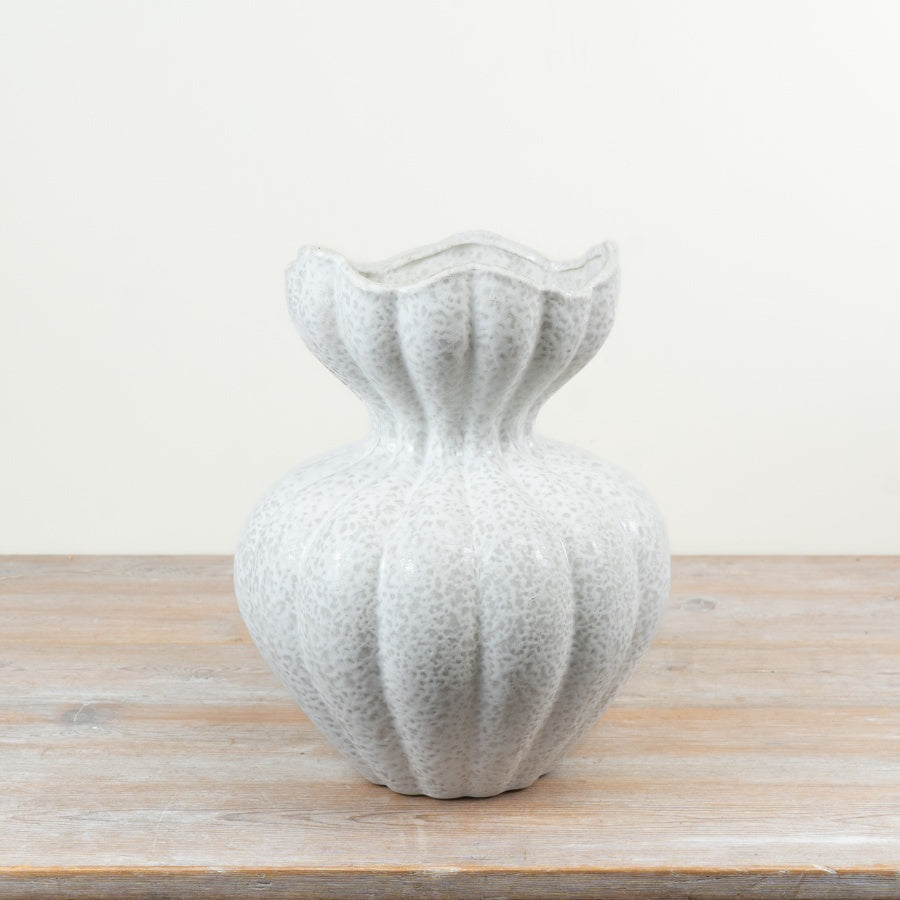Textured Florence Ceramic Vase