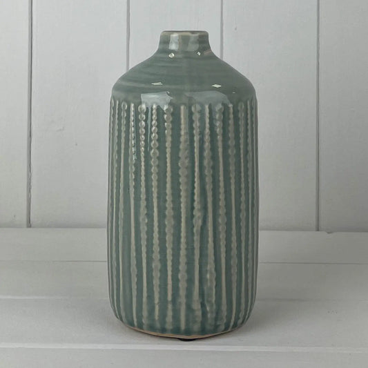 Sage Green Flower Vase