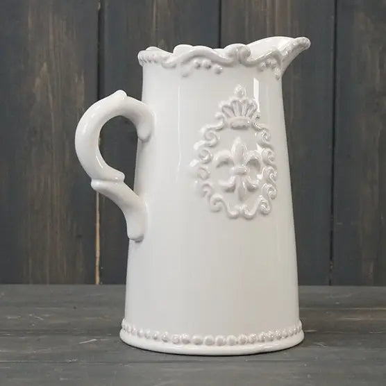 White Ceramic Jug