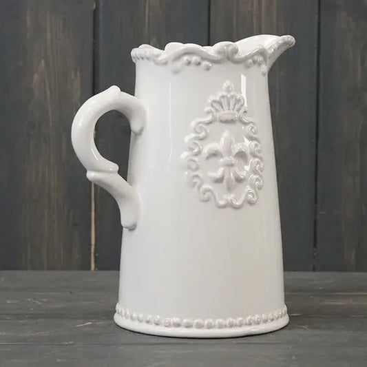 White Ceramic Jug