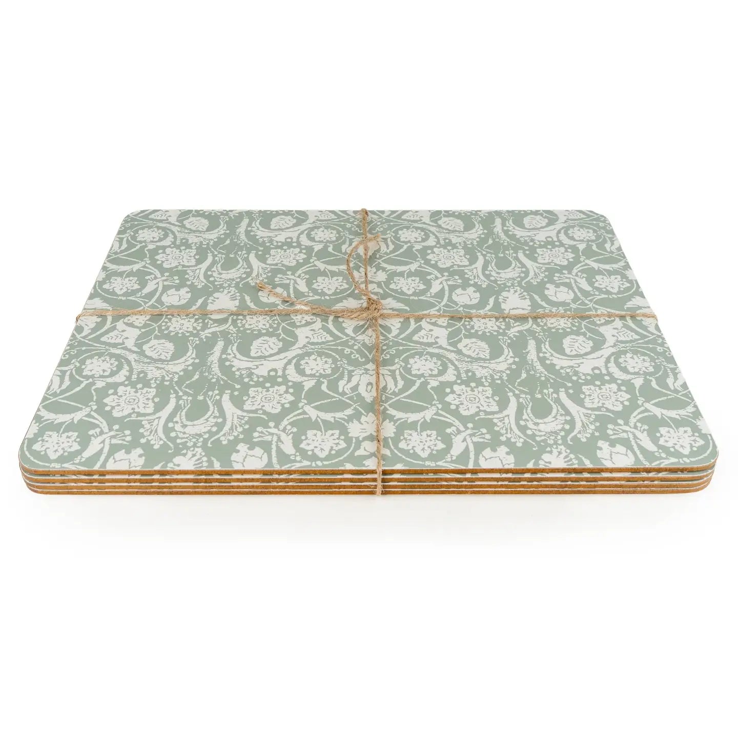Jacquard Sage Green Placemats