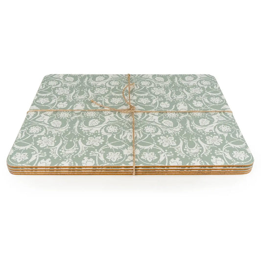 Jacquard Sage Green Placemats