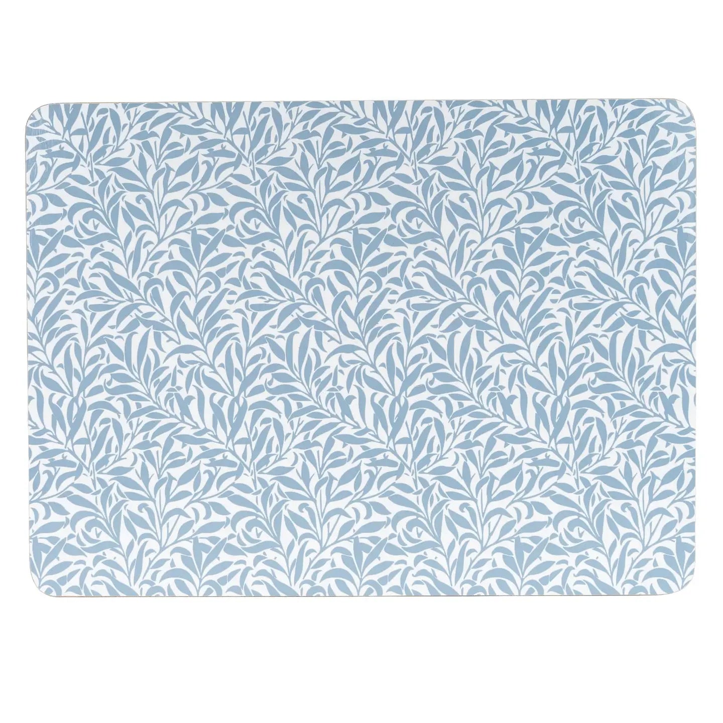 Leafy Trellis Blue Placemats