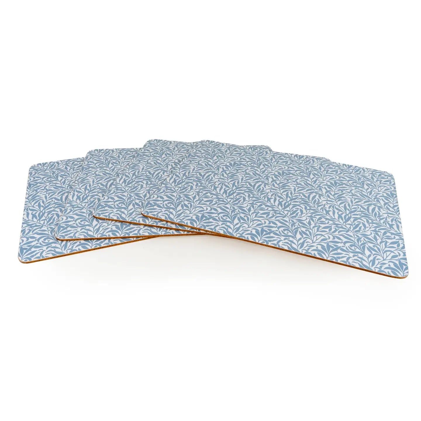 Leafy Trellis Blue Placemats
