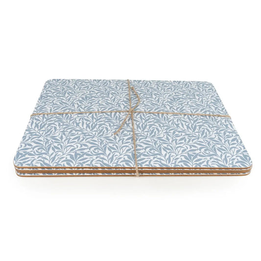 Leafy Trellis Blue Placemats