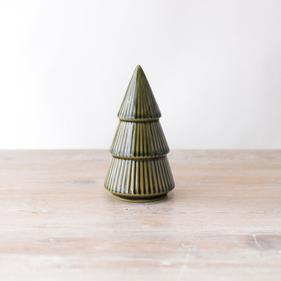 Green Glaze Christmas Tree