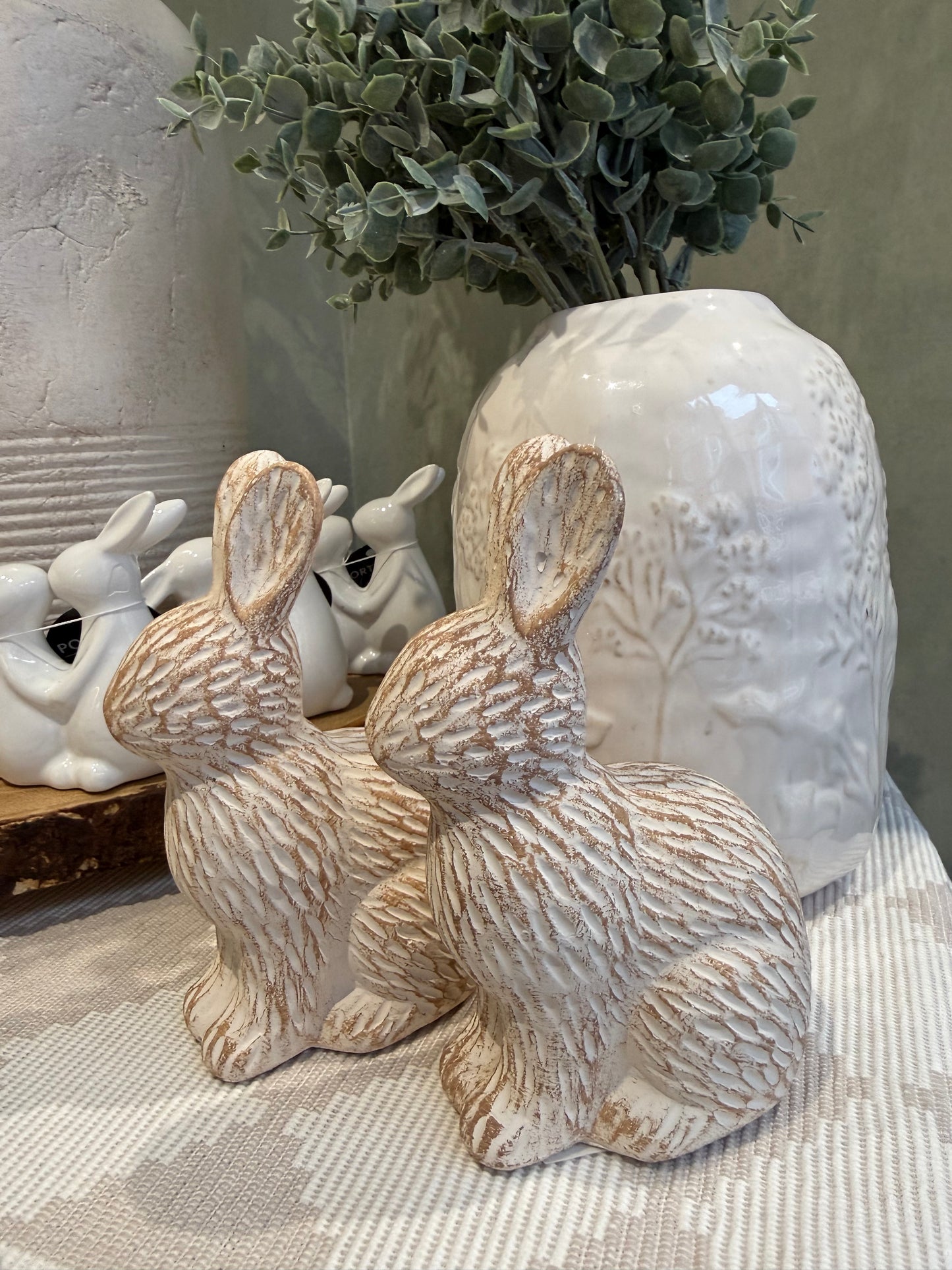 Textured Sitting Bunny