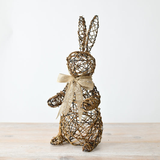 Rattan Standing Rabbit