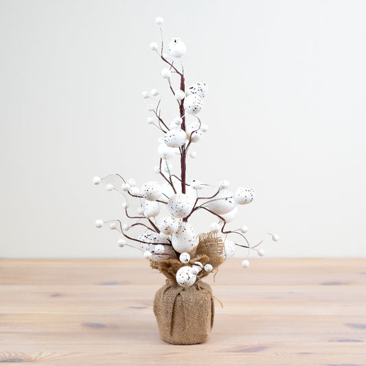 White Easter Egg Tree