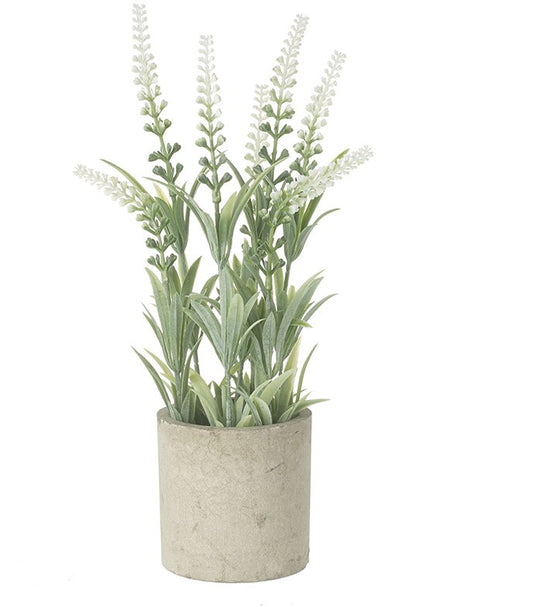 Faux Flower Potted Plant
