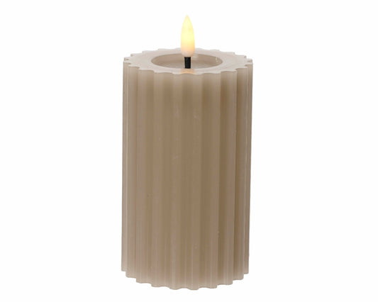 Natural Wax Look LED Candle
