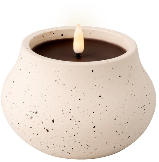 Speckled Outdoor LED Candle