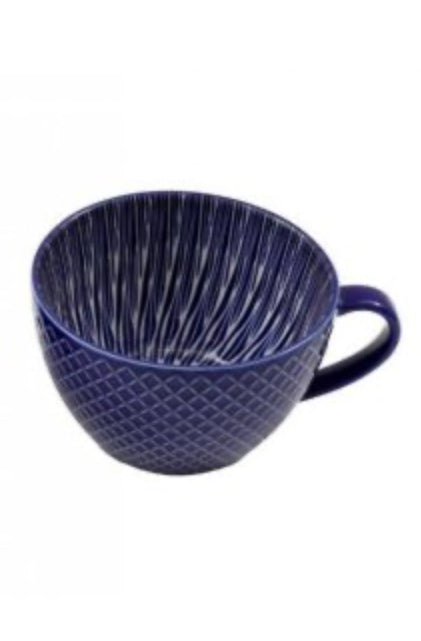 Blue Patterned Mug