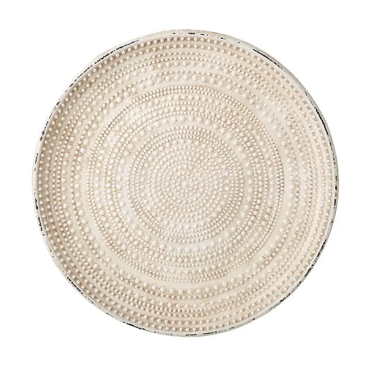 Round Wooden Display Plate