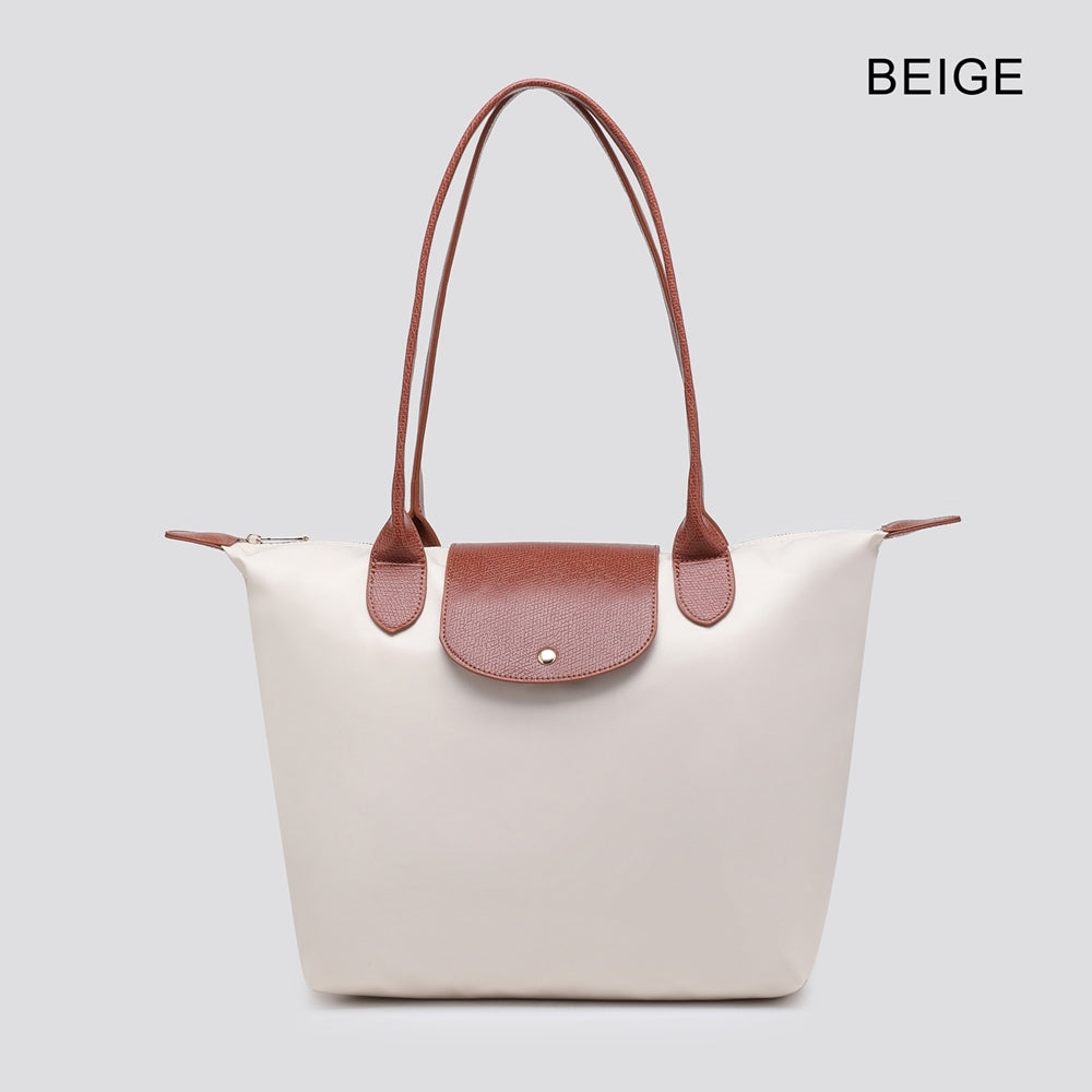 Fabric Tote Bag Beige