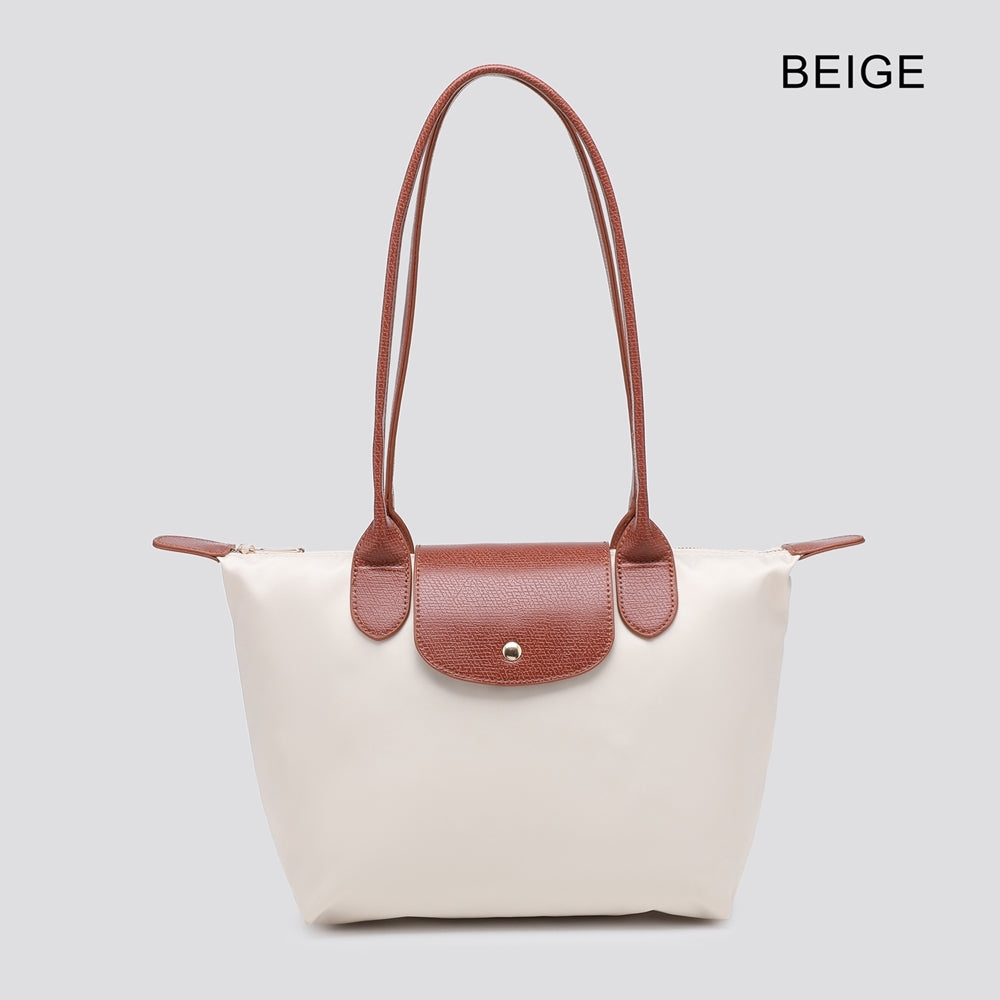 Fabric Tote Bag Beige