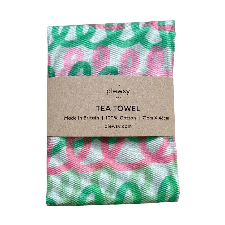 Loops Tea Towel