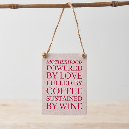 Motherhood Metal Sign